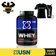 USN Hardcore Whey gH Muscle Protein Powder USN Whey 900G - ( 54g Protein )
