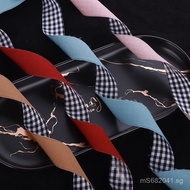 Packaging Large Plaid Hair Accessory Bow diy Two-tone Floral Apparel Straw Hat Ribbon Korean Ribbon 