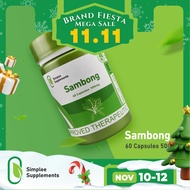 Simplee Sambong Capsule Supplement