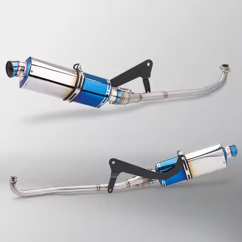 Motorcycle full exhaust system For Cross super CUB110 CC110 CUB125 CUB CC110 2021-2024 High performa