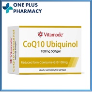 VITAMODE CoQ10 Ubiquinol 100mg Softgel 30's [EXP 05/2027]