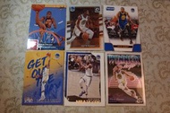 杜蘭特 勇士 套裝 燙金 第三年卡 KEVIN DURANT Insert Foil 6 Card lot 2009-20 Upper Deck Hoops Contenders Prestige O