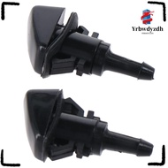 YRBWDYZDH 2Pcs Front Windshield, Black Washer Nozzles, Car Assessories Parts Car Parts For Car