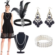 1920s Flapper Girl Accessories Flapper Girl Headpiece Headband Fashion Retro Small Items Fashion Roa