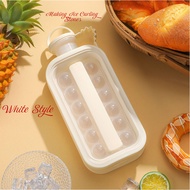 Ice hockey puck making ice hockey membrane household ice container puck pitcher two-in-one