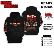 HOODIE SUNMORI GX RIDER ONIMONSTER ORIGINAL FLEECE TEBAL - jaket hoodie motor sunmori rider distro