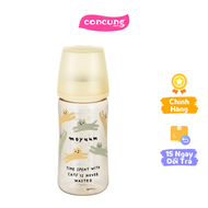 Bình sữa Moyuum thế hệ 3 PPSU 270ml (mèo vàng)