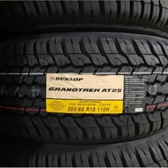 Ban Dunlop Grandtrek AT25 265/60/R18 All new Pajero Sport MURAH