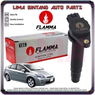 Toyota Prius ZVW30 Ignition Coils , Plug Coil YEC Flamma *Original* ( 1.8 2ZR-FXE  )