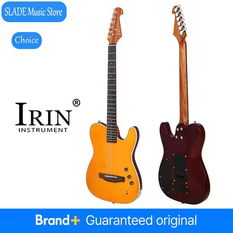 IRIN R3 Electric Acoustic Guitar 22-Fret 39 Inch 6 String Silent Smart Guitar Thin Body Spruce Panel
