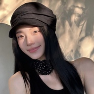 Girls Hat Equestrian Octagonal Temperament Sun Protection Small Face Breathable Wear Matching Access