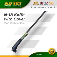 [SAMLEE 1970MY] N-18 Knife With Cover [18" Pisau N-18 Nipis] T-REX Handle_BERSARUNG