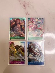 Op 13 sr 卡 紅髮 美音  白鬍子 羅傑 opcg 海賊王卡