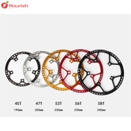 Clearance Price Crankset Tooth Ultralight 130 BCD 45T 47T 53T 56T 58T A7075 Alloy BMX Chainring Folding Bicycle