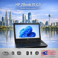 HP ZBook 15 G3 i7 6700HQ | 8GB | 512GB SSD | Quadro M1000M | 15.6” FHD | Win11 Pro