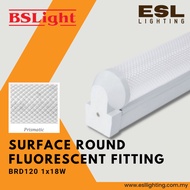 BSLIGHT Surface Round Fluorescent Fitting BRD120 (lamp not included)