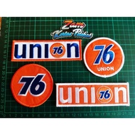 PATCHES 76 LUBRICANT 76 UNION STICKER KAIN SULAM PATCH TOPI JACKET