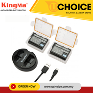 Kingma EN-EL15 Dual 2-Channel Battery & Camera Battery Charger for Nikon D600 D610 D7000 D7100 D7200