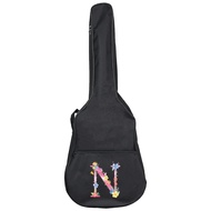 Tas Gitar Guitar Bag Adjustable Shoulder Strap Waterproof Oxford Cloth Backpack 34-41 Inch Portable