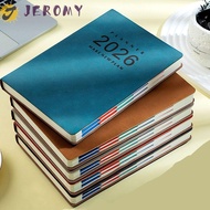 JEROMY 2026 Schedule Planner, Wear-resistant 365 Days Bookmark A5 Daily Planner Notebook, Task Prior