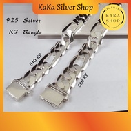 Original 925 Silver KF Bracelet Bangle For Men (540/580 KF) | Gelang Tangan KF Bangle Lelaki Perak 925 | Ready Stock