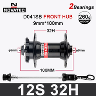 BOOST Novatec ฮับจักรยาน D041/D442SB MTB จักรยาน Freehub Cassette MS MicroSpline 12 Speed Shimano XT/SLX M6100/M7100/M8100/M9100