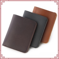 Dompet Kulit Lelaki 100% Handmade Men Wallet Original Small Bifold Real Cow Leather Purse for Men
