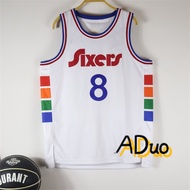 2025 NBA Hot pressed Philadelphia 76ers #8 Paul George white City Edition basketball Jerseys