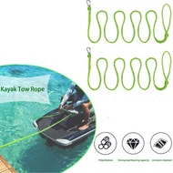Water Motorcycle Tie Parking Pier Rope Kayak Draw Rope with Clip-On Pier Rope Heavy-Duty Braided Rop