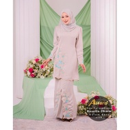 Alfaro New Arrival Baju Kurung Kebaya Seri Ayu Embroidery Batu D19