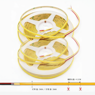 RUILUO | ไฟ LED แถบแบบติดกาว COB ขนาดแคบ 12V 24V