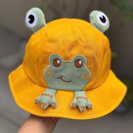Baby hat (6 months - 4 years old), beautiful soft and fashionable Baby Frog children's hat (Real pho