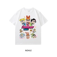 crybaby powerpuff cartoon character Tshirt 100% Cotton Korean fashion Aesthetic Oversized top 9.25