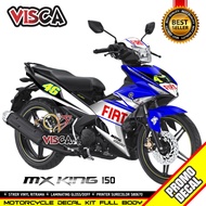 Decal Mx King 150 Full Body Stiker Mx King 150 Full Body Striping Mx King 150 Variasi FIAT Motogp 02