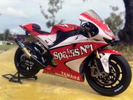 tamiya model kit motogp diecast yamaha yzr-m1 carlos checa