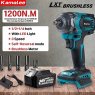 GALERY PERTUKANGAN KAMOLEE TOOL DTW500 1200N.M 1/2 & 1/4 INCI KUNCI