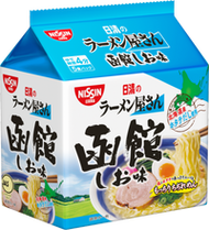 日清日清拉麵店 函館鹽味 5個入 435g