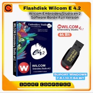 Wilcom E4.2 Flashdisk Embroidery Studio e4.2 Full version Bit64