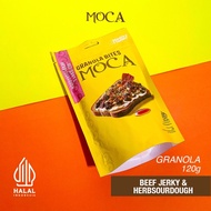 MOCA - Granola Bites Beef Jerky & Herb Sourdough 120g - Halal