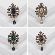 [FDX] Creative Glass Pendant Brooch Corsage Fashionable And Versatile Clothing Accessories
