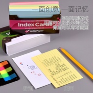 Caesar American Note Card Word Card Postgraduate Entrance Examination Student Note Paper Index Card 