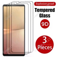3PCS Tempered Glass For Sony Xperia 10 VII  Xperia 10 VI Xperia 10 Lite 10 V IV III 10V 10III 10IV S
