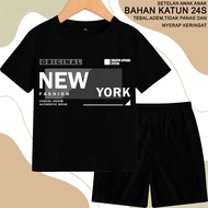KATUN New York T-Shirt Original and 24S Cotton Kids Suit