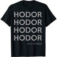 Game Of Thrones T-Shirt Hodor Text Stack T-Shirt