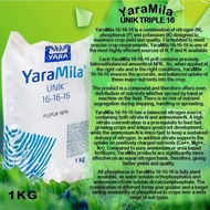 Yara Mila Triple 16 fertilizer(pampayabong)