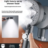 Light Luxury Booster Spray Shower Head Purifying DeChlorine Spray Shower Head Booster Spray