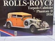 代友出售POCHER 1/8 ROLLS-ROYCE TORPEDO CABRIOLET PHANTOM II 1934
