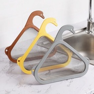 Stainless Steel Sink Drain Basket Kitchen Leftovers Leftovers Filter Handy Tool Triangle Stainless S