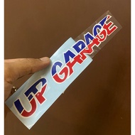 JDM Up Garage Sticker Waterproof