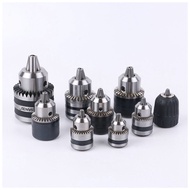 Wrench Stainless Steel Drill Chuck 1.5-10mm Drill Chuck with Sleeve Chuck Miniature Electric Drill C